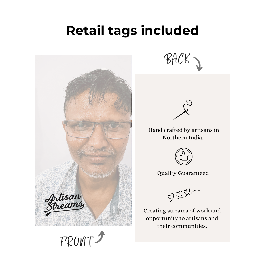 Artisan Streams – wholesale Wallet - Men’s – Men's raw leather bifold wallet - standard brown (Waseem)6