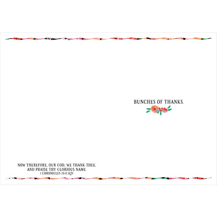 Crown Point Graphics - Wholesale Thank You Card - Merci Beaucoup | Thank You Greeting Card3