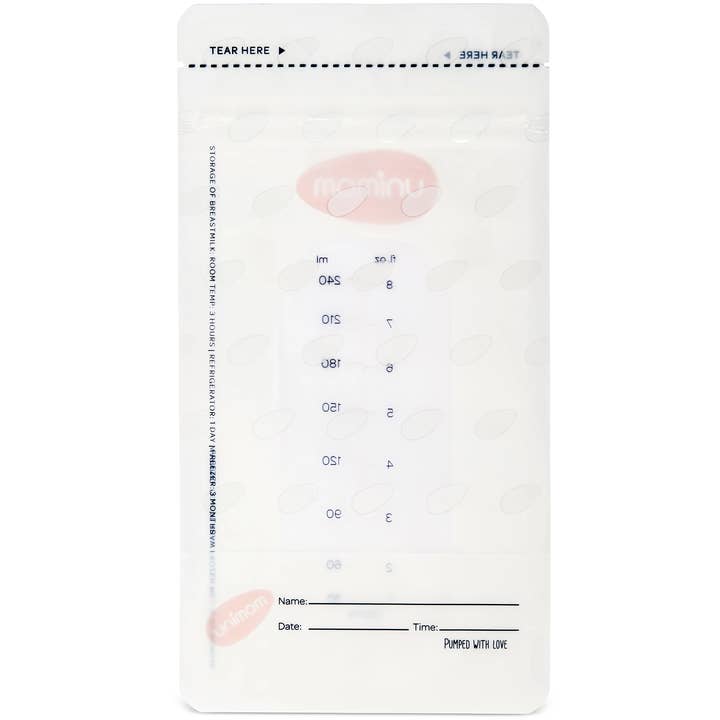 Unimom - Wholesale Milk/juice bottle - 100 Matte Design Breast Milk Storage Bags4