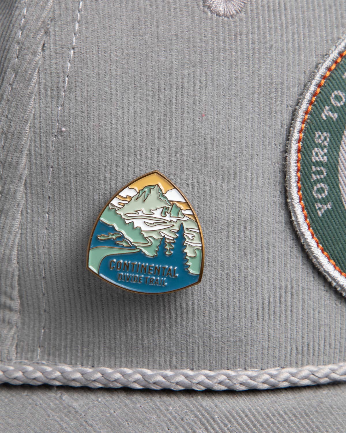 The Landmark Project - Wholesale Lapel Pin/Button - Continental Divide Trail Enamel Pin2