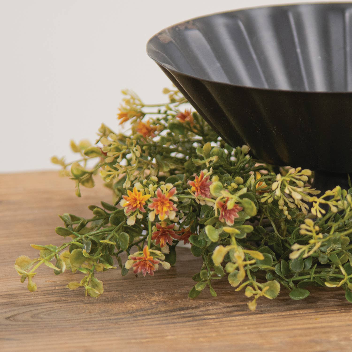 Saybrook Lane - Vente Couronne - Bougeoir Golden Fall Buds & Baby's Grass, 4,5 pouces2