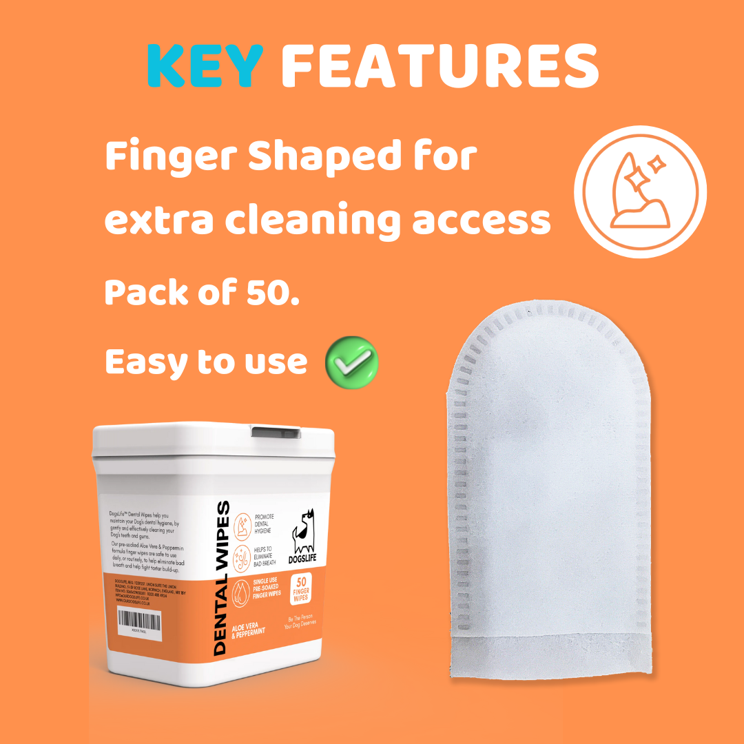 OurPetsLife – wholesale Godis - Hund – Rengöringsservetter för hundtänder3
