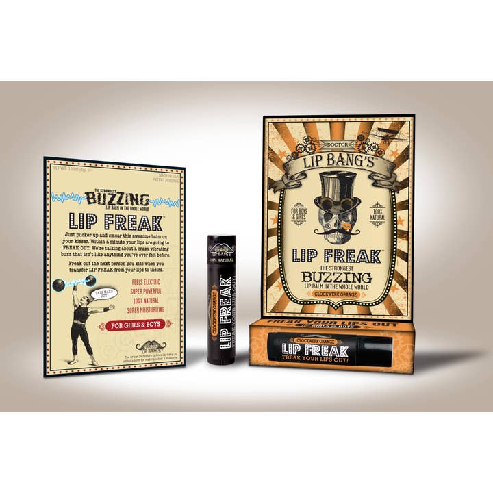 Doctor Lip Bang's - Wholesale Lip Balm - Clockwerk Orange Lip Balm6