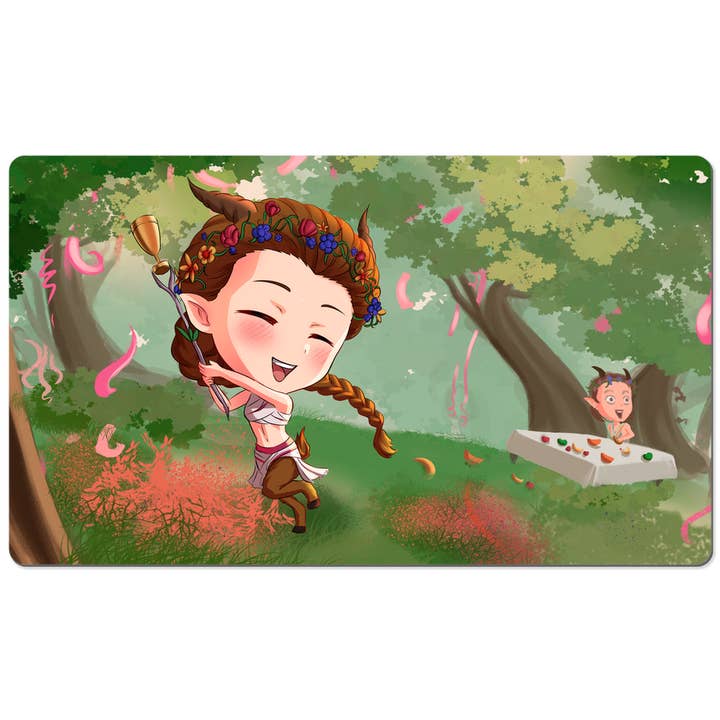 Gallia Of The Endless Dance Playmat for wholesale by Mega Chibi