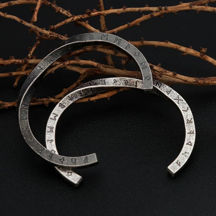 Viking Style Vintage Letter Bracelet for wholesale by Gemcohub