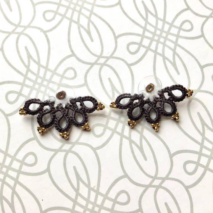 Ombré Ear Jackets - studs not included for wholesale by Wonderfully Fashioned