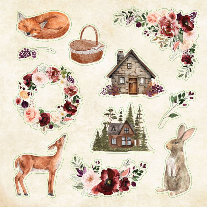 Peter Pauper Press - Wholesale Sticker - Cottagecore Sticker Book2