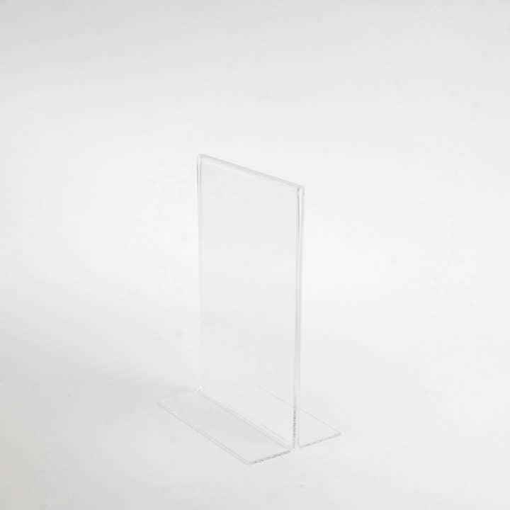 Suburban Sales - Wholesale Retailer Display Stand/Case - Bottom Load Acrylic Sign Holders - Menu Display