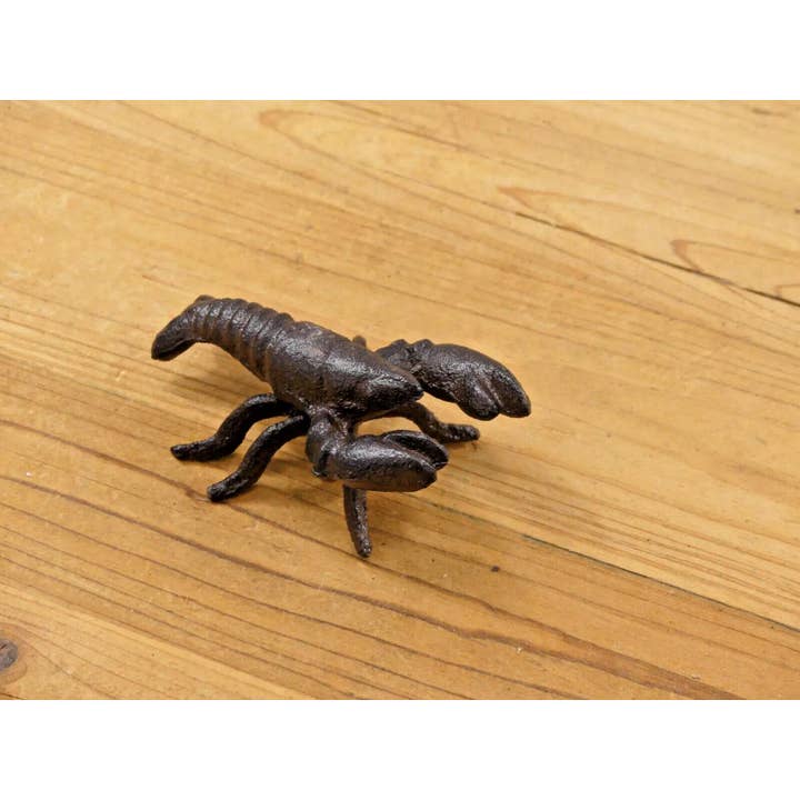 Midwest Craft House - Wholesale Decorative Figurine - CAST IRON CRAWFISH / LOBSTER FIGURE5