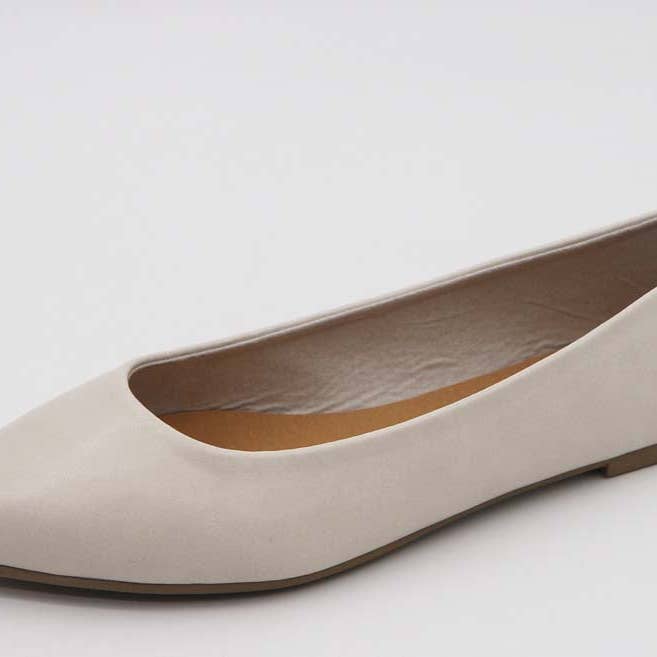 Mars Sky Shoes Wholesale - Wholesale Flats - Women's - Bamboo GOODNESS-98 Women Pointed Toe Ballerina Flats