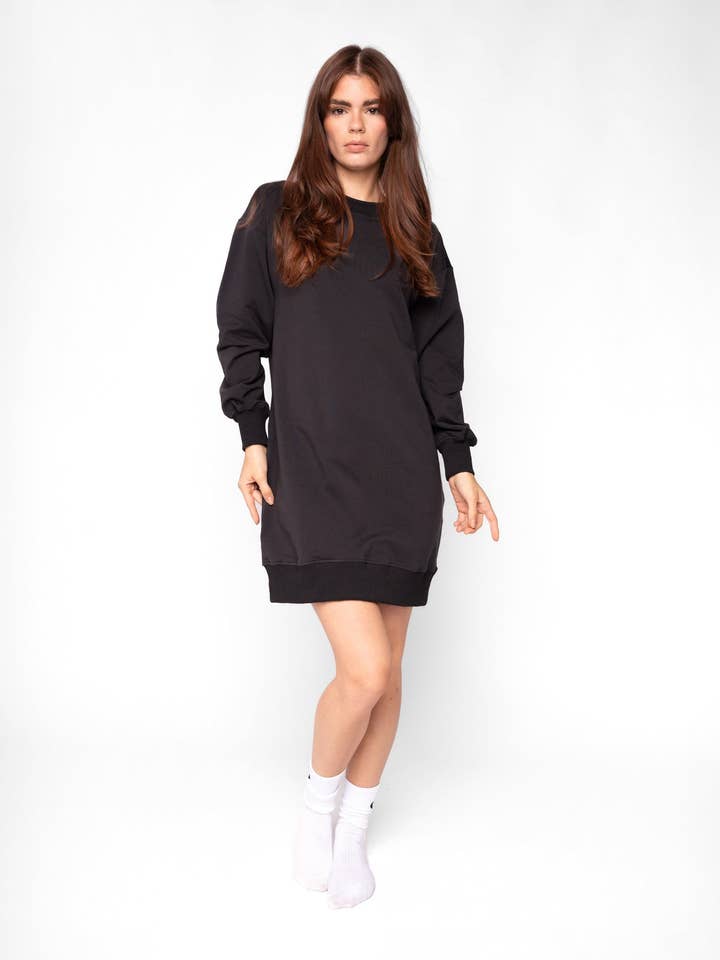 Recollection Brand - Vendita all'ingrosso Vestito - Donna - Abito felpa oversize16