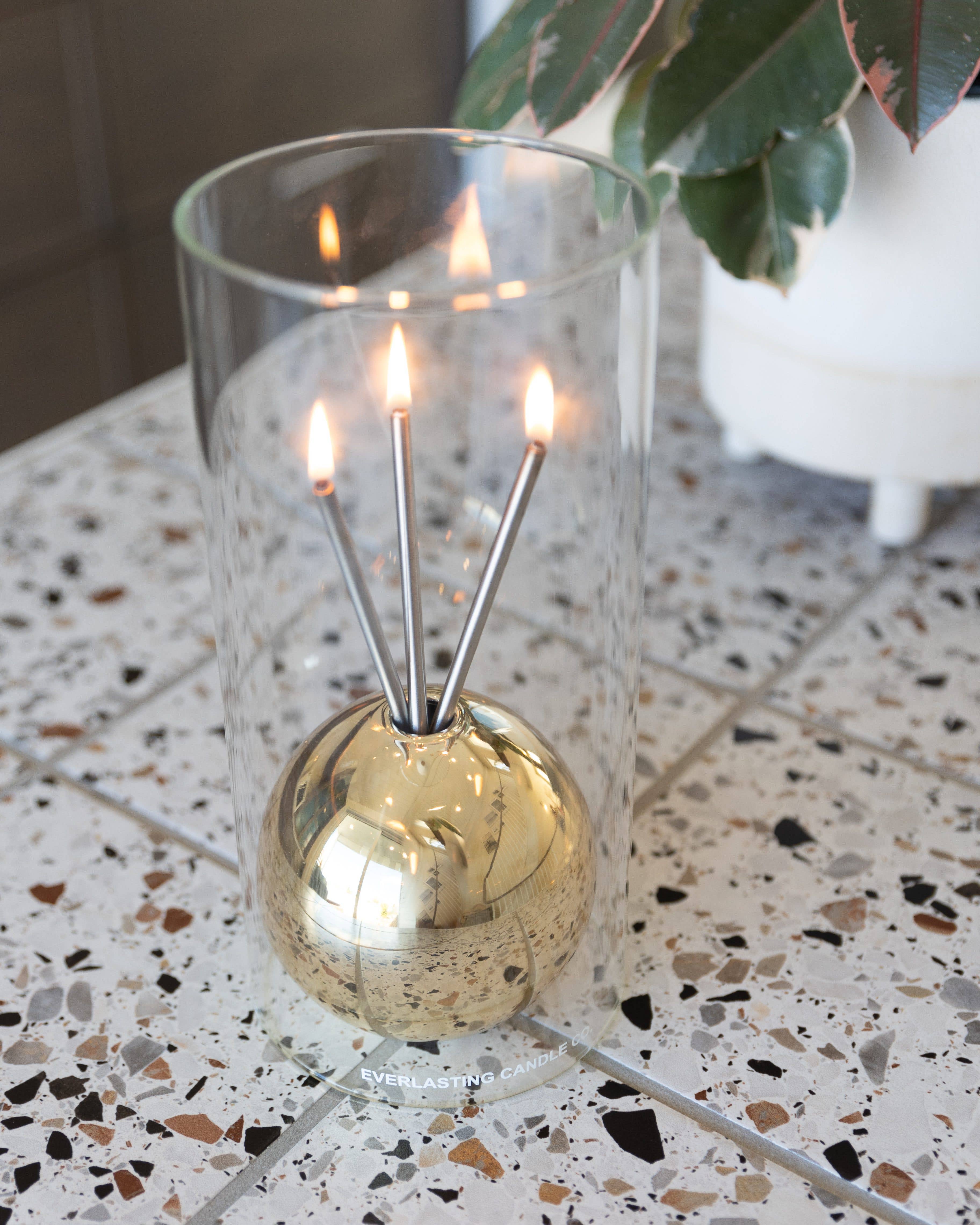 Everlasting Candle - Wholesale Candle Holder - Hurricane Vase [x1 unit]6