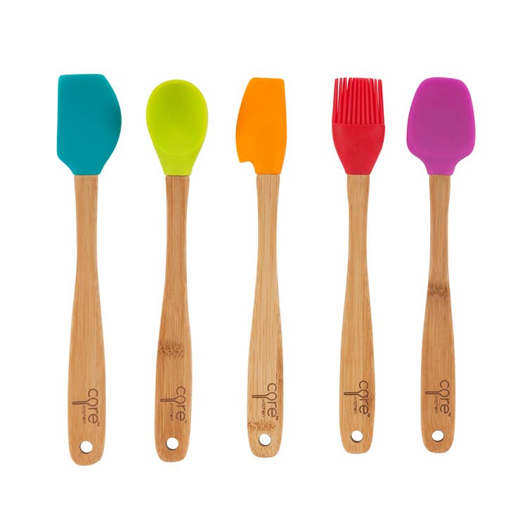 Core Home - Wholesale Kitchen Utensil Set - CORE KITCHEN 5pc Mini Utensil Set - Crete1