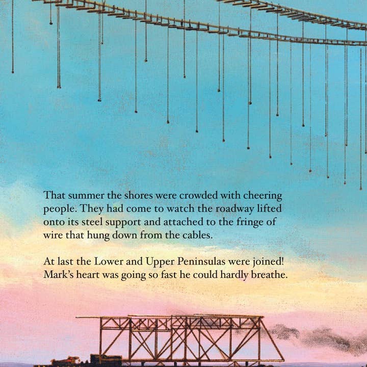 Sleeping Bear Press - Wholesale Early Reader Book (6-8) - Mackinac Bridge: The Story of the Five-Mile Poem1