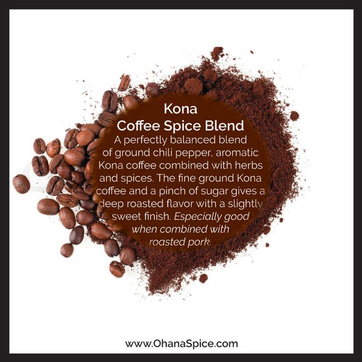 Ohana Spice Trading Co. - Wholesale Dried Spice Mix - Kona Coffee Blend1