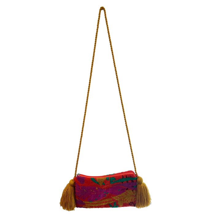 Brisla Wayuu Tasche - Orange Himbeere für den Großhandel von Brisla