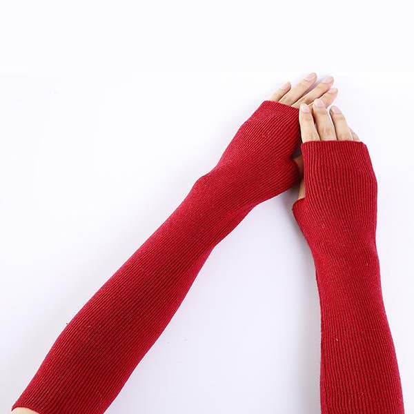 VividLux – wholesale Gloves – Women's – Knitted 7 Colors Sleevelet Accessories8