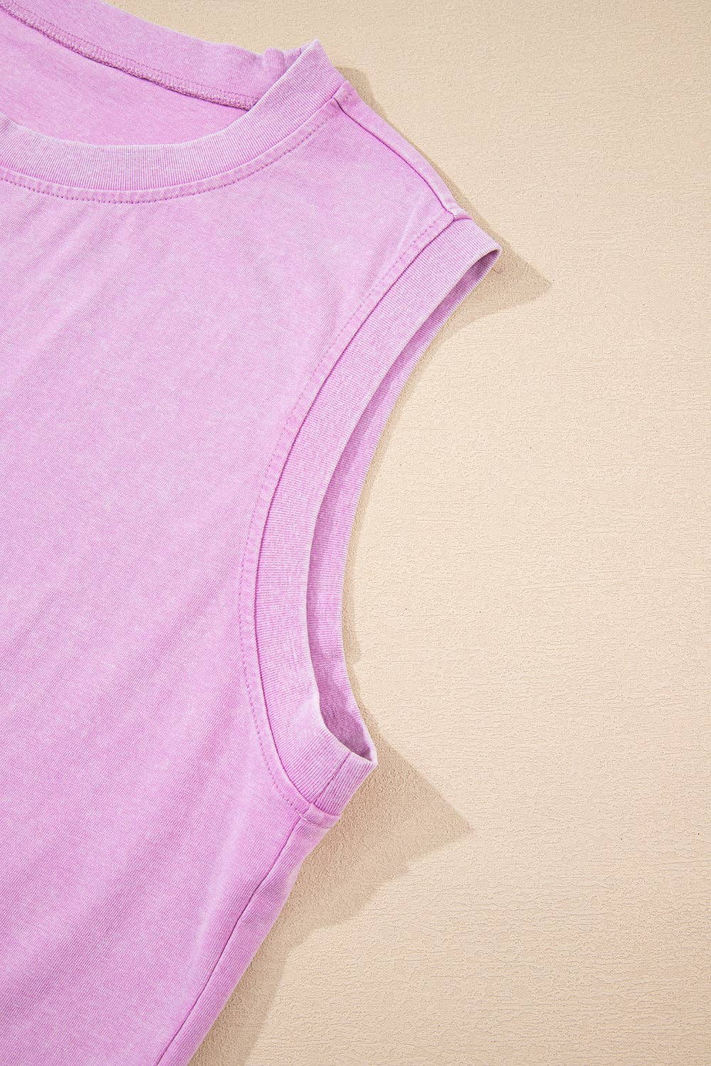 PRETTY BASH - Wholesale Top & Skirt Set - Women's - Mineral Wash Tank Top and Lined Split Skirt Set4