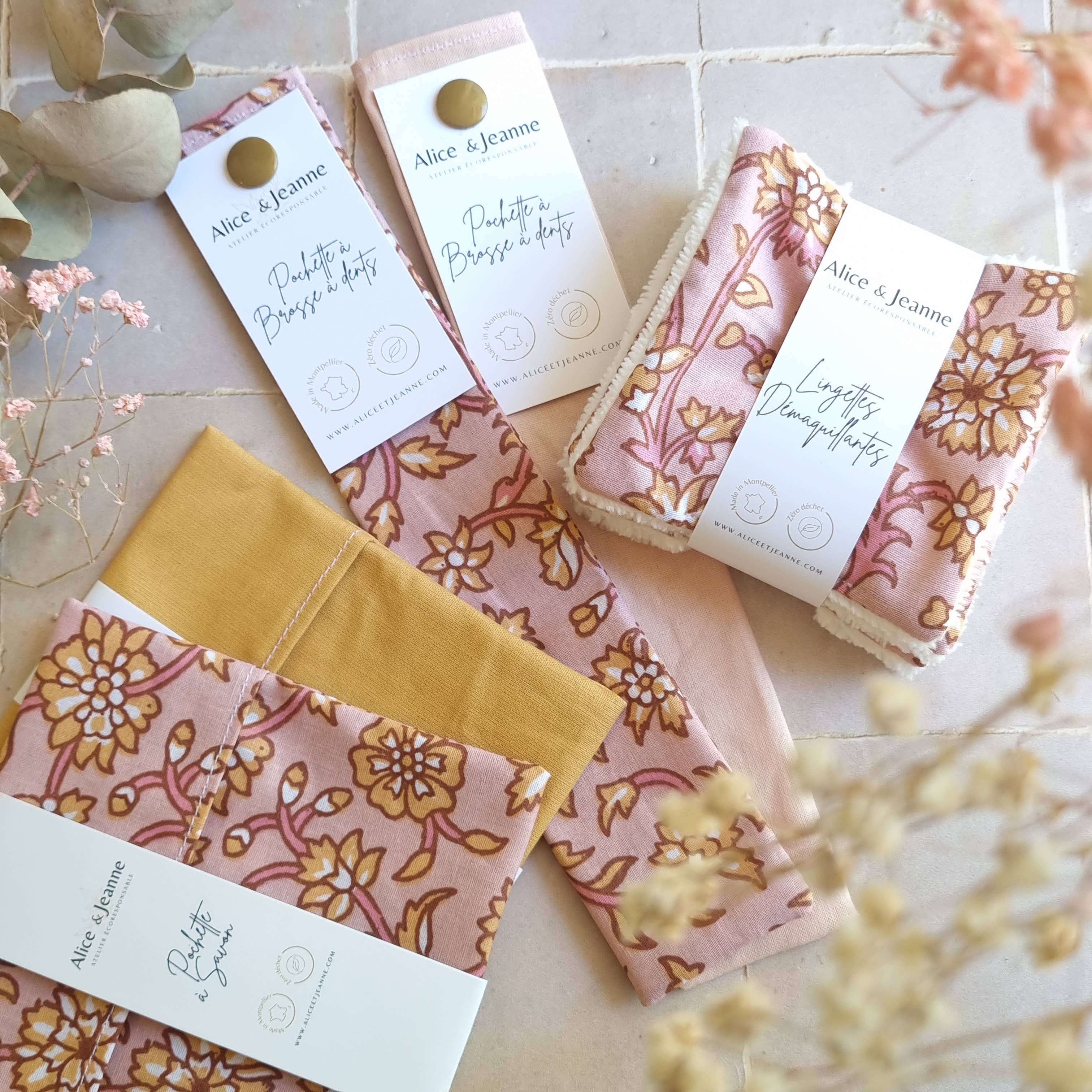 Alice et Jeanne - Wholesale Makeup Remover - Gaïa X5 washable makeup remover wipes 4