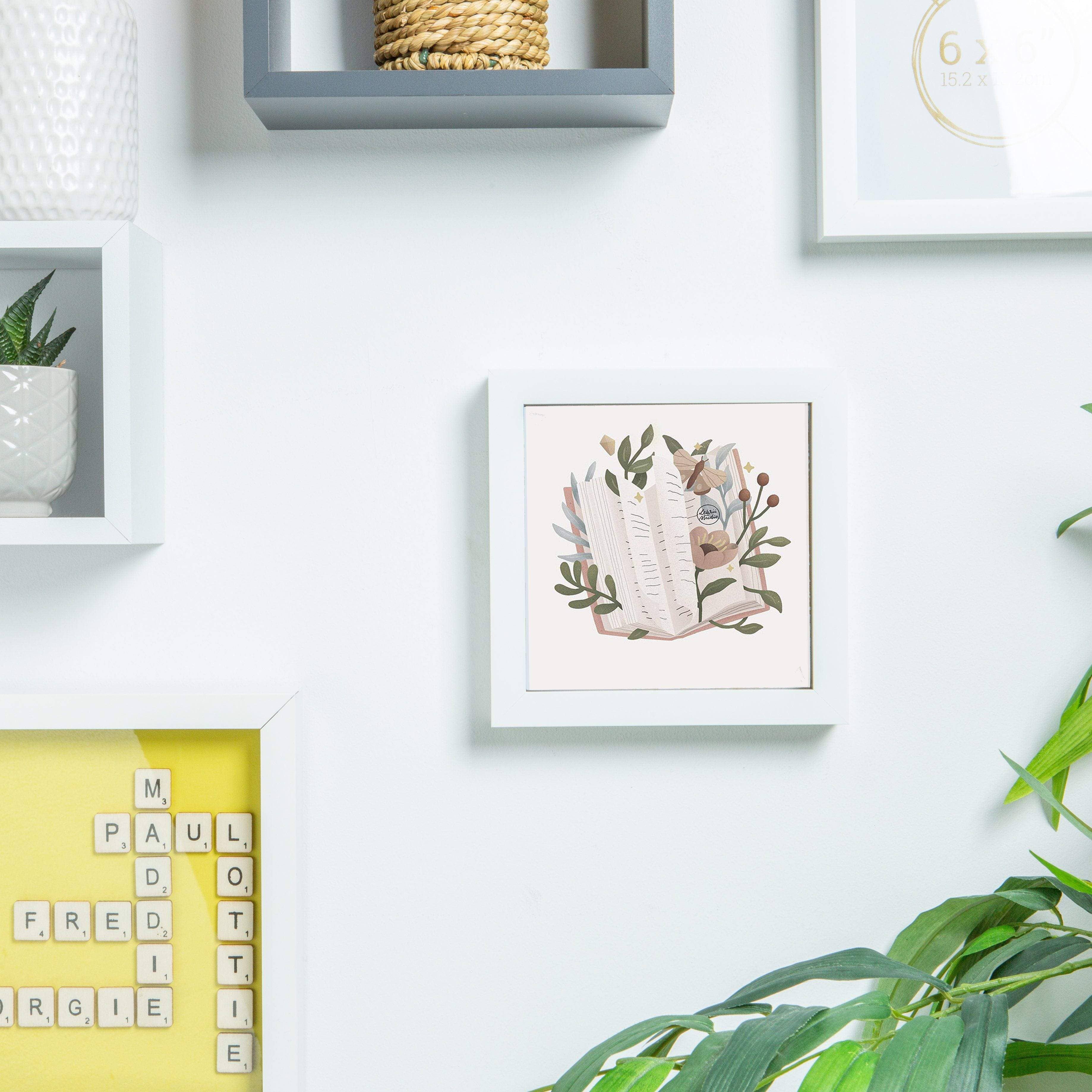 Rinkit Ltd - Wholesale Picture Frame - Nicola Spring Box Photo Frame - 6x6 - White1