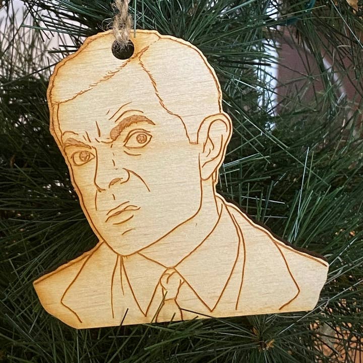 Ornamento natalizio Mr. Bean per la vendita all'ingrosso da parte di Tree YoSelf