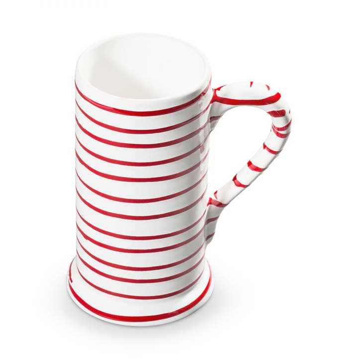 Boccale di birra rosso fiammato (0,5 L) per la vendita all'ingrosso da parte di Gmundner Keramik Handels GmbH