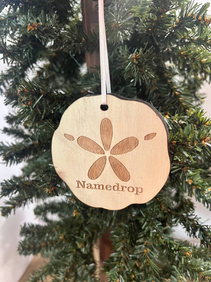 Custom Sand Dollar Ornament for wholesale by Room To Improve