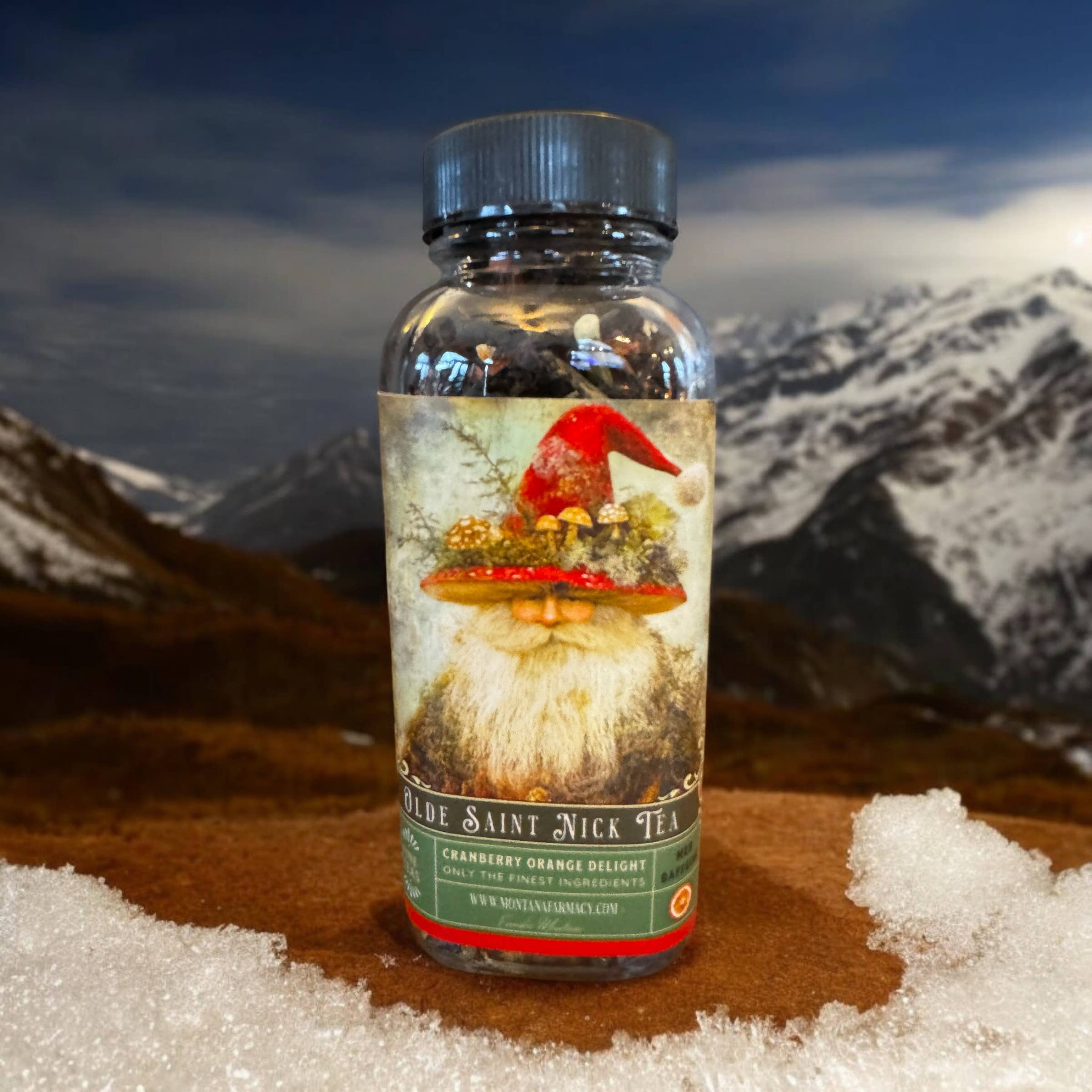 Montana Farmacy - Wholesale Loose Tea - Olde Saint mushroom Nick Vintage Victorian Christmas Tea 10