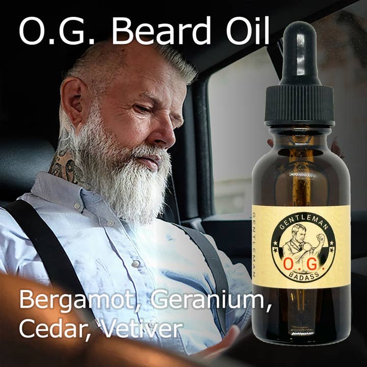 O.G. Beard Oil - 1 oz. for wholesale by Gentleman Badass
