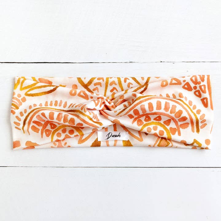 Duende Collection - Venta al por mayor Cinta para el pelo - Mujer - Diadema Boho terracota