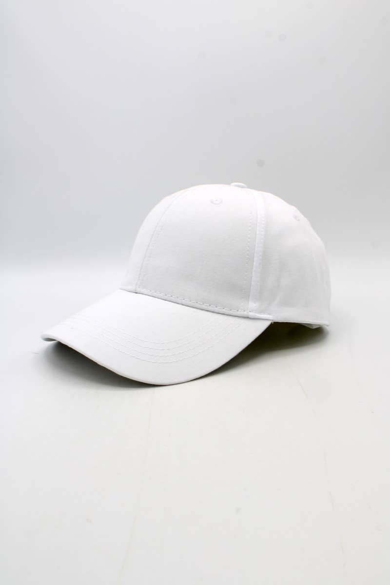 Hologramme Paris - Wholesale Baseball Cap - Unisex - Classic plain cap with silver metal buckle23