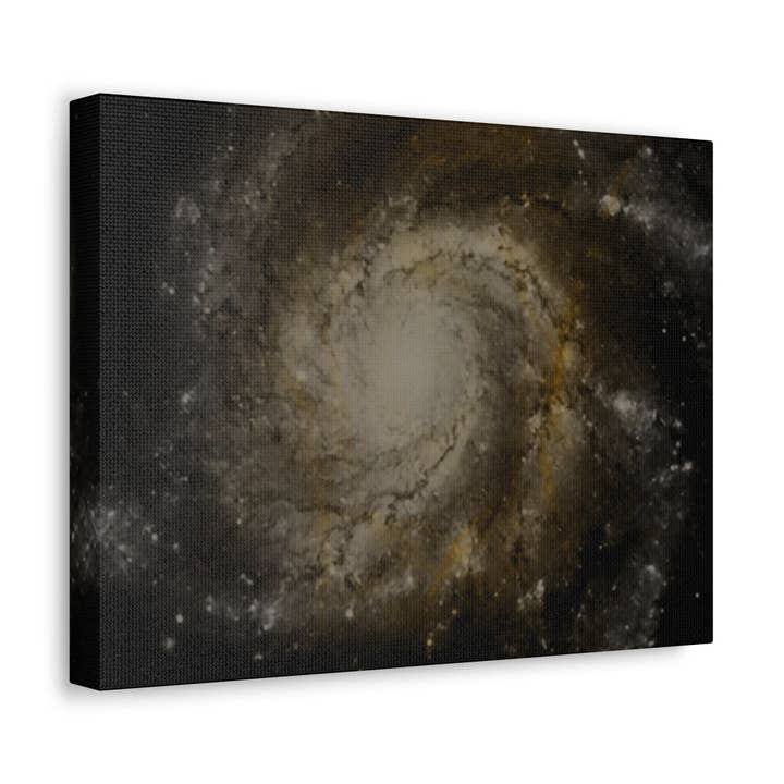 Lions Mane Galaxy Collectible Art Print On Satin Canvas for wholesale by Michelle Hoffmann