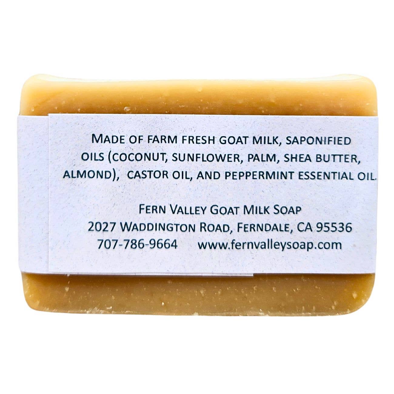 Fern Valley Goat Milk Soap - Wholesale Bar Soap - Handmade Goat Milk Soap | All Natural Peppermint2