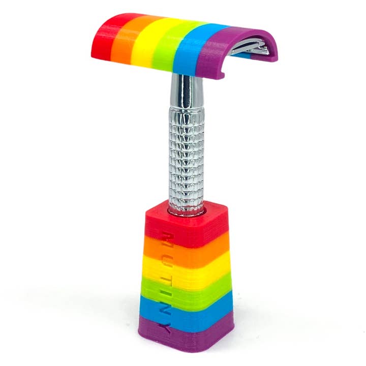 Rainbow barbering sæt for engroshandel hos Mutiny Shaving