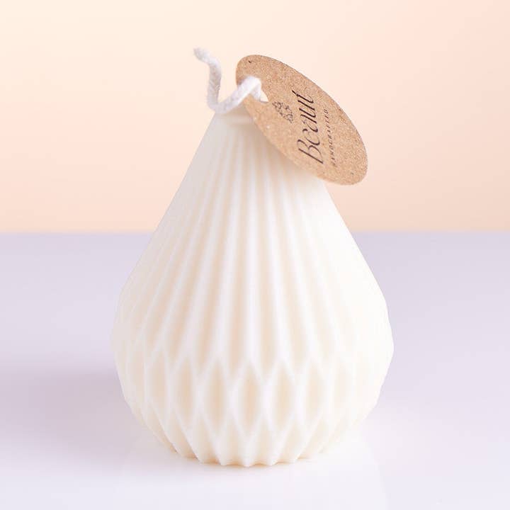 Petite bougie lanterne non parfumée pour la vente par Beaut natural