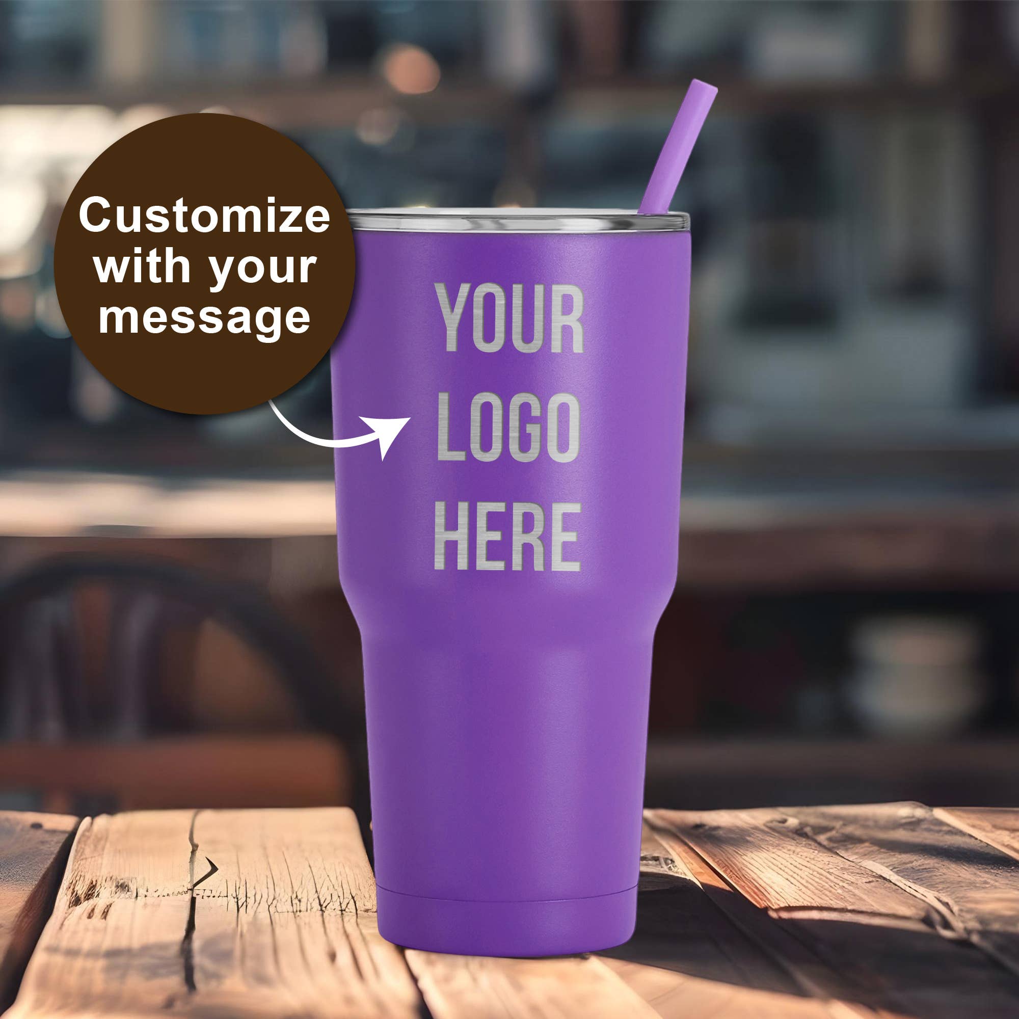 Engrave My Memories - Wholesale Insulated Mug/Tumbler - Custom Engraved Logo Regular Tumbler Personalized Bulk 30oz5