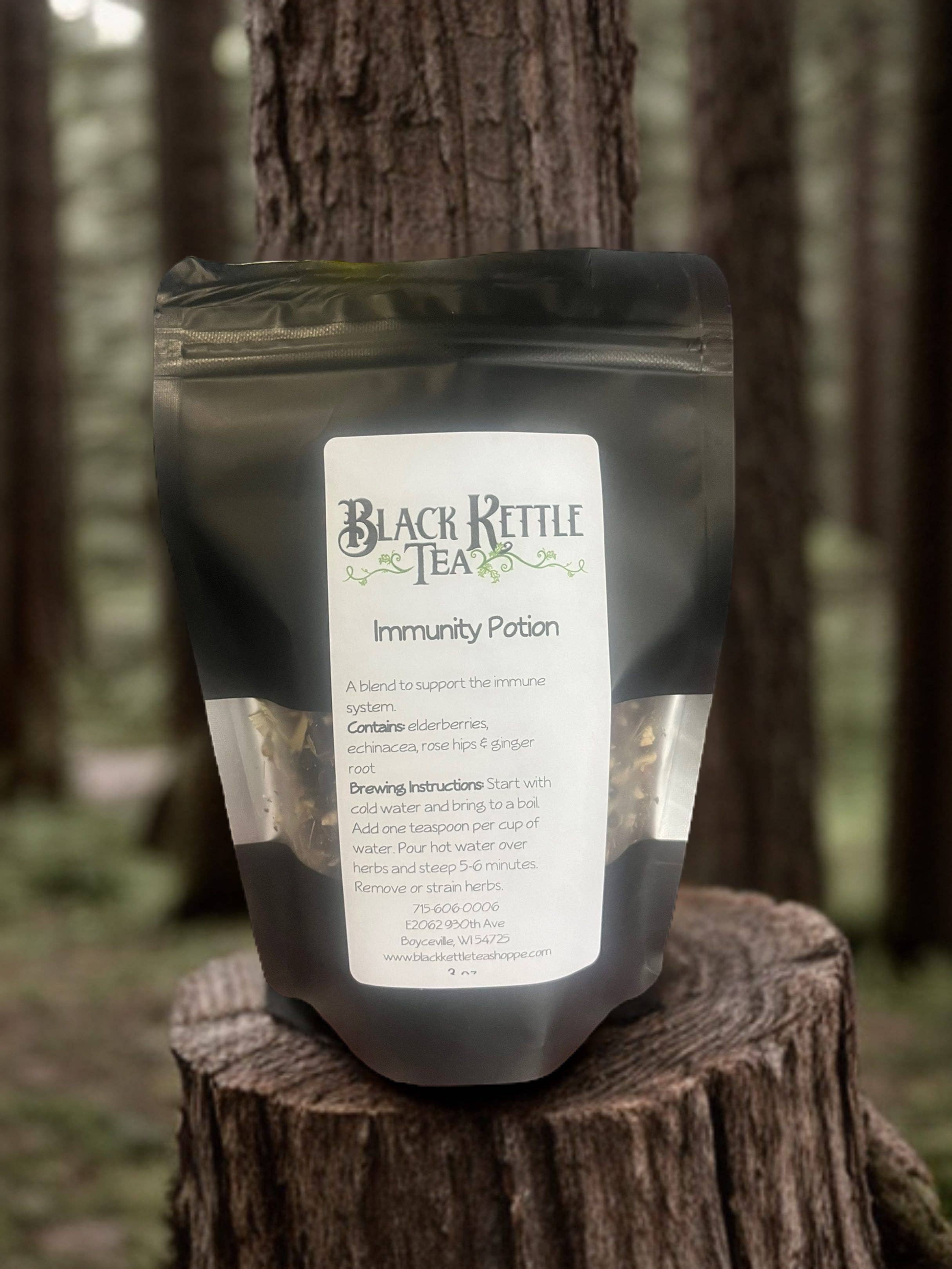 Black Kettle Tea - Wholesale Health/Detox Tea - Immunity Potion Tea