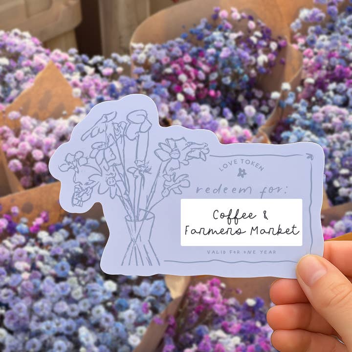 Curated for You Gifts - Wholesale Mother’s Day card - Floral Coupons - Mothers Day Gift Voucher - DCC5403