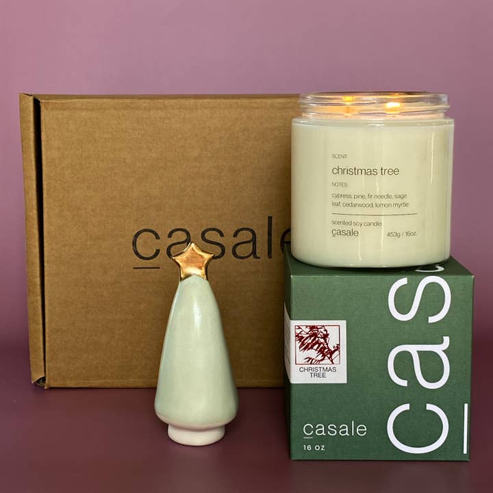 ALTIJD GROENE KERSTBOOM CADEAUVERPAKKING voor wholesale door Casale