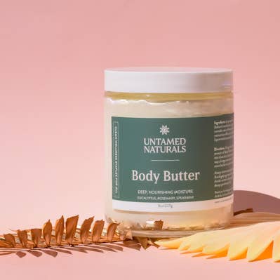 UnTamed Naturals - Wholesale Body Balm/Butter - Whipped Body Butter, Rich & Nourishing Full Body Cream