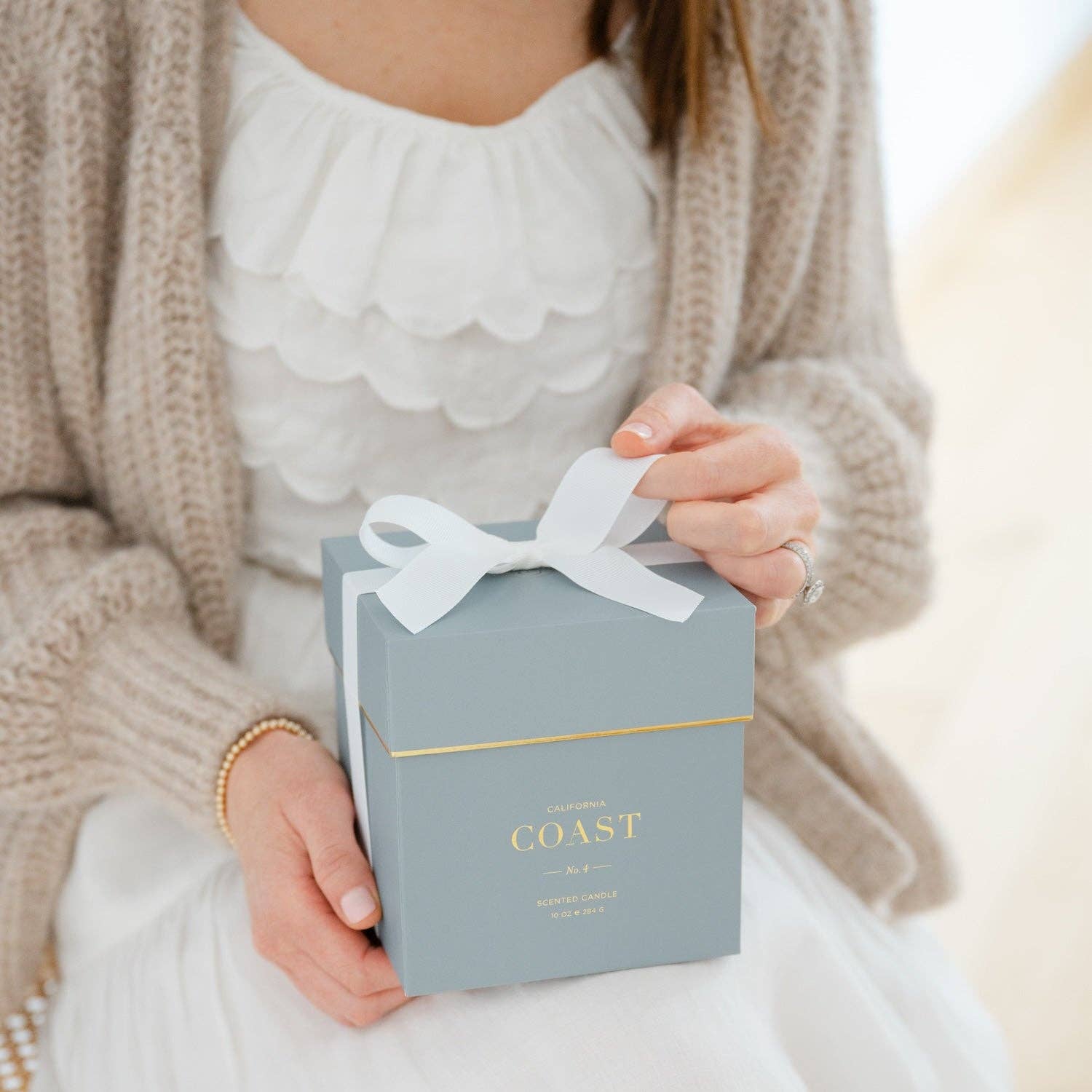 Sugar Paper - Wholesale Jar/Filled Candle - California Coast Signature Candle1