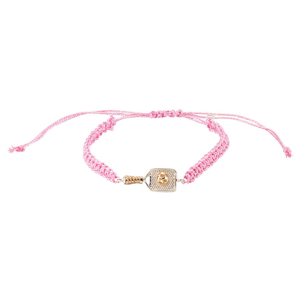 World End Imports Jewelry & Gifts - Vendita all'ingrosso Bracciali a catena e a maglie - PICKLEBALL IN MACRAMÈ BR 2