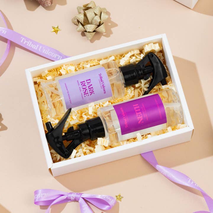 Dark Rose & Neith Spray Gift Set for wholesale by Tribal Unicorn