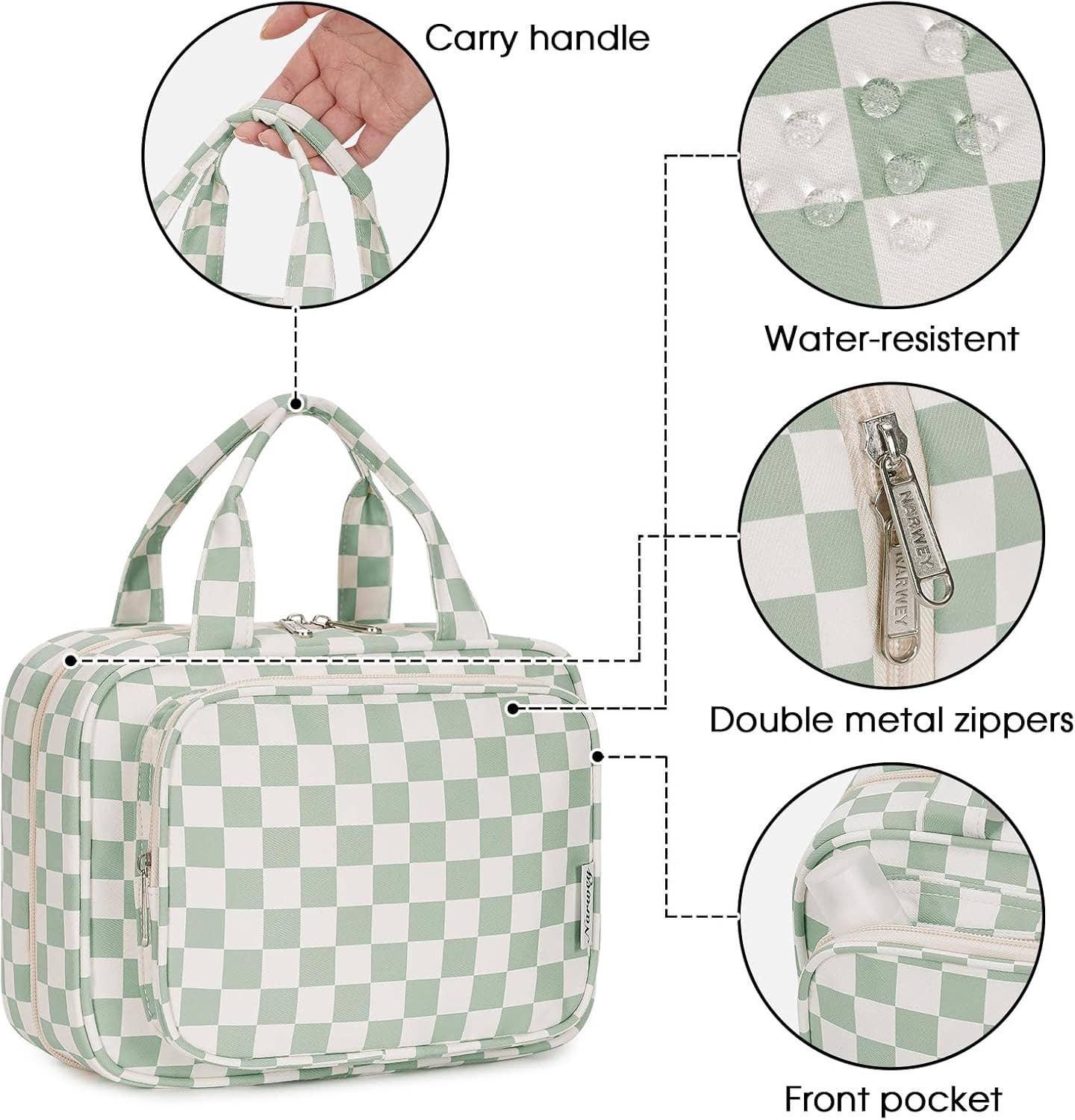 wandf – Großhandel Schmink-/Kosmetiktasche – Hängender Kulturbeutel für Frauen Reise-Make-up-Tasche110