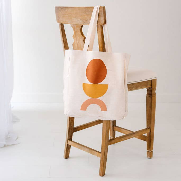 AURE - Wholesale Tote Bag - Women's - Large Modern Boho Geometric Tote,Christmas Gift1