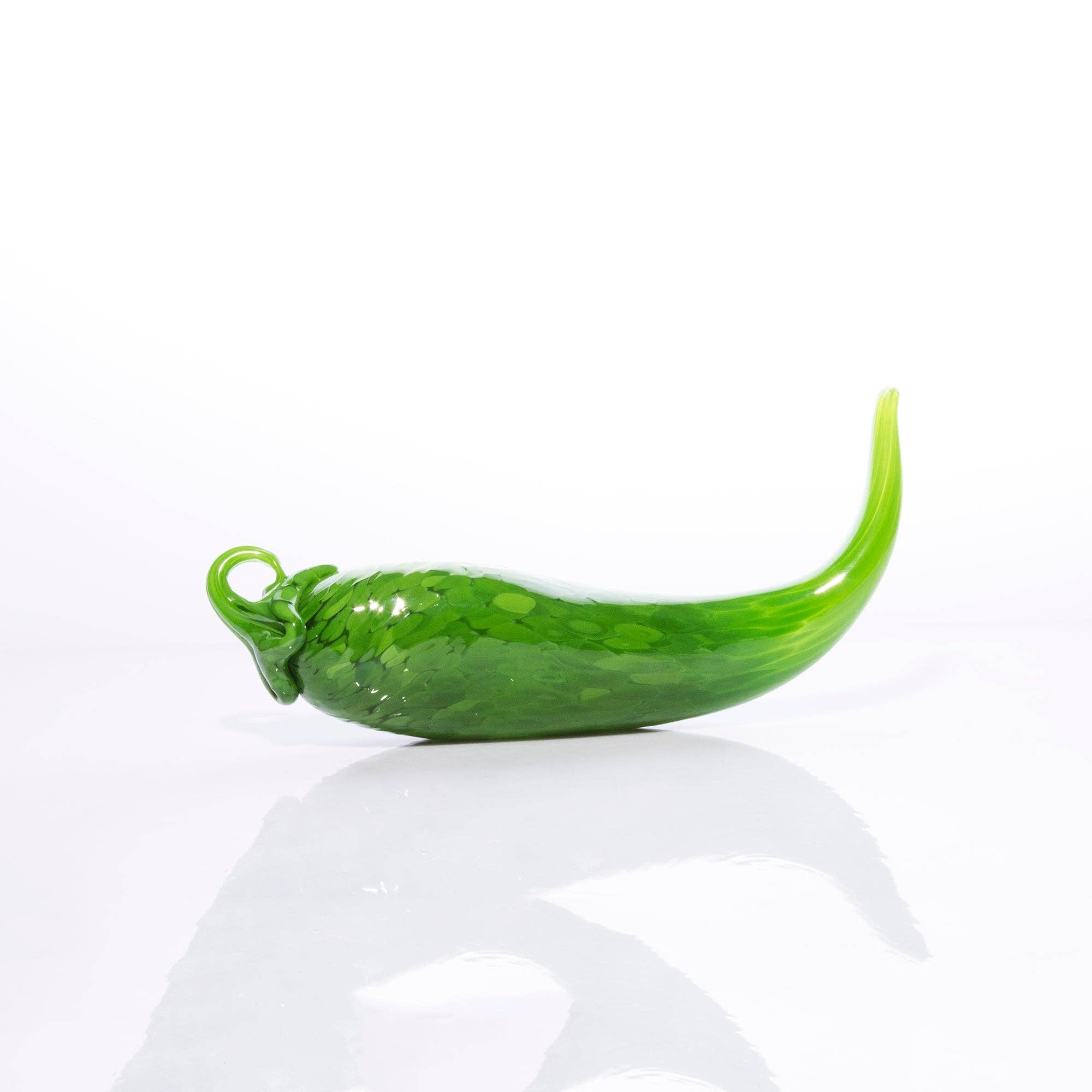 Clink Glassworks - Wholesale Ornament - Chili Pepper - Green5