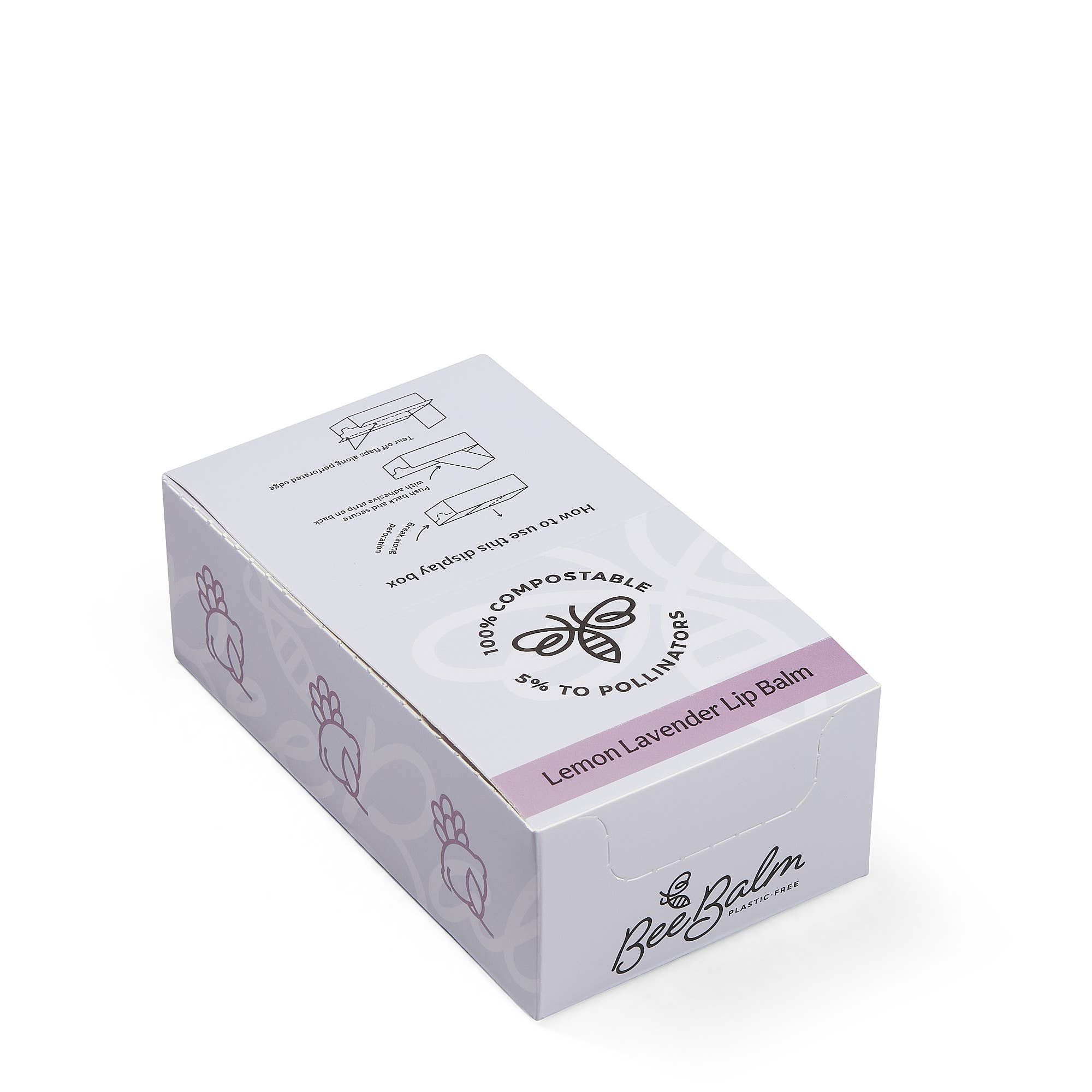 Bee Balm Company - Vente Baumes à lèvres - Baume à Lèvres Citron Lavande4