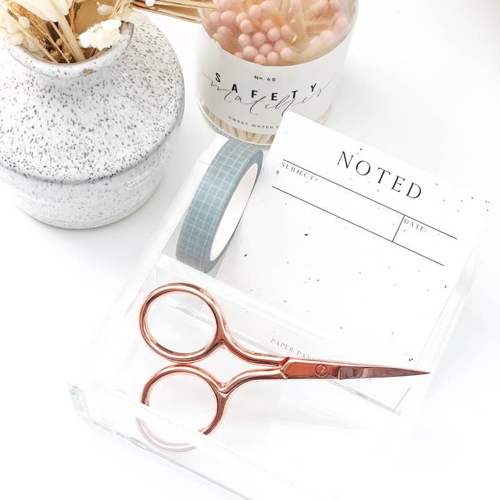 Paper Panduh – Tesoura por atacado – Mini tesoura de ouro rosa1