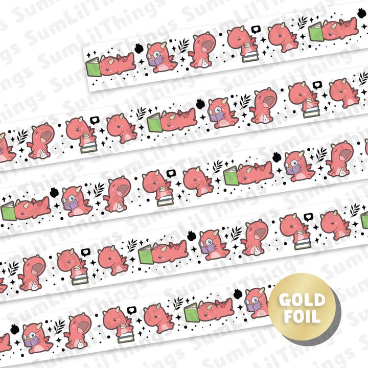 SumLilThings – Engroshandel Washitape – Washi Tape - Bøger, Drager & Te-serie1