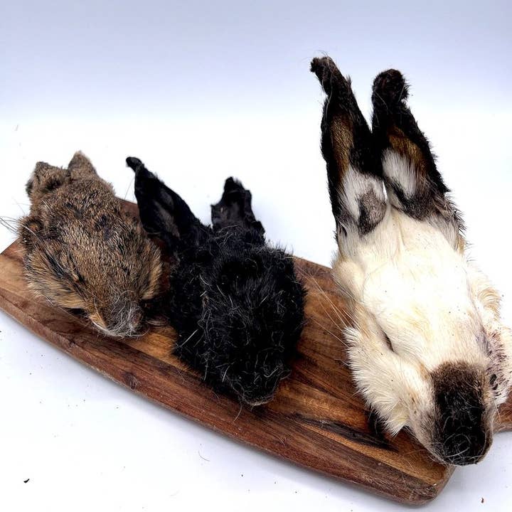 What the raw - Wholesale Pet Treats - Dog - Rabbit Head0